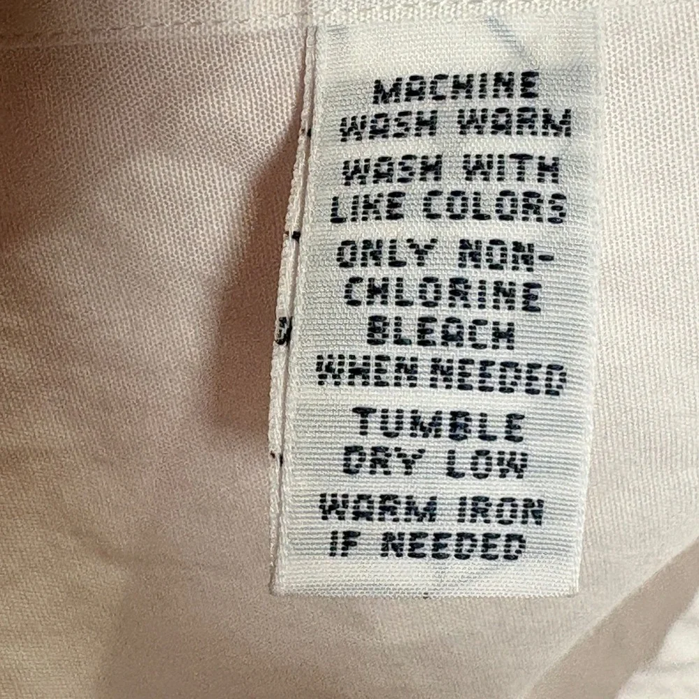 Polo Ralph Lauren Button Down Mens 18 34/35 White Regent Custom Fit Dress Shirt